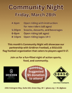Community Night - March 2025