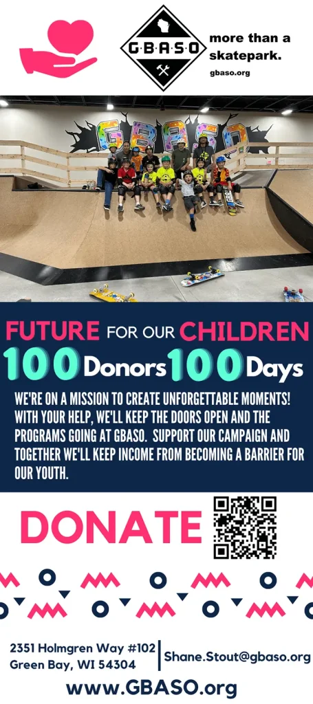 GBASO Future for our Children: 100 Donors  for 100 Days