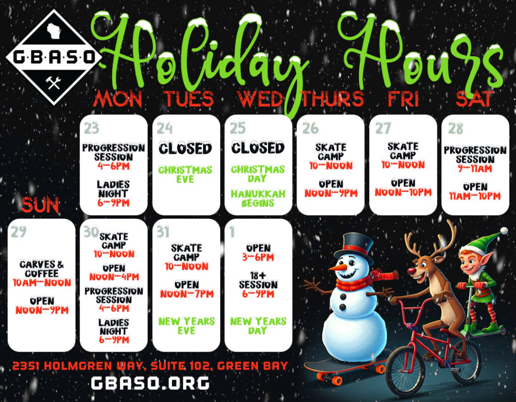 Holiday Hours 2024