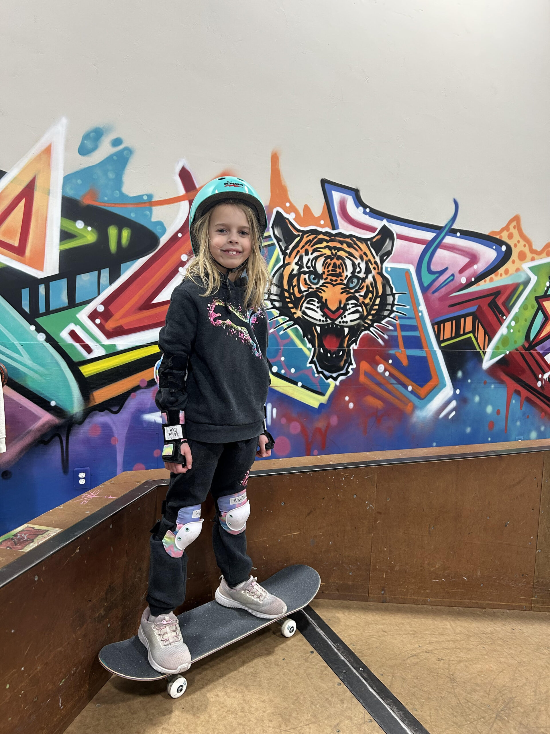 Skateboard student, Maggie