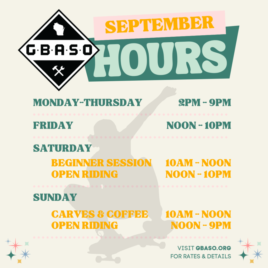 GBASO Hours - September 2025
