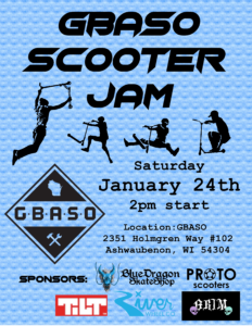 Scooter Jam flyer