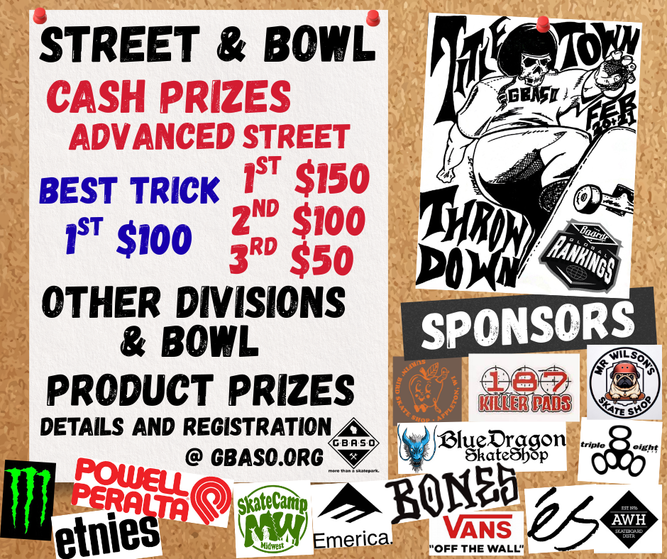 Titletown Throw Down Bulletin Board